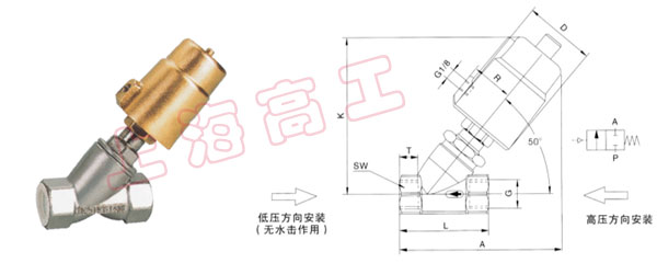 ZPG 气动角座阀