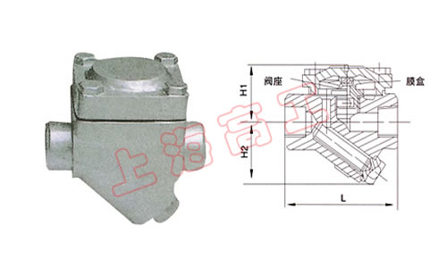 CS16H 液体膨胀式膜盒式蒸汽疏水阀